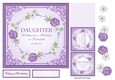 Daughter Card With Flowers