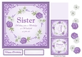 Sister Card With Flowers