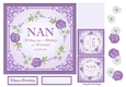 Nan Card With Flowers