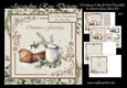 Christmas Cake & Hot Chocolate In Watercolour Mini Kit