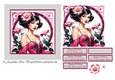 Art Nouveau Lady In Pink