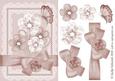Flowers and Lace Step-by-step Card Front Beige