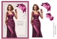 A5 Party Girl In Purple
