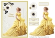A5 Victorian Lady In Yellow