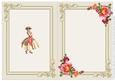 Lady Flowers and Butterflies Insert