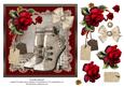 Steampunk Boots Red Roses & Lace