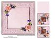 Baby Girl with Summer Blooms & Bow Quick Card Isert