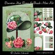 Downton Hat Roses & Beads Mini Kit