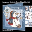 Snowman Robin & Snowflakes Mini Kit