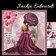 Parasol Lady & Pink Flowers Mini Kit