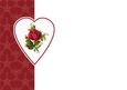 Heart & Roses Insert