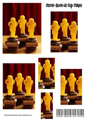 Oscar Awards Cup Cakes