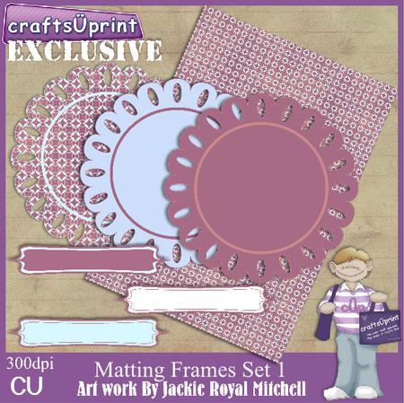 Matting Frames Set 1