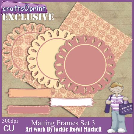 Matting Frames Set 3