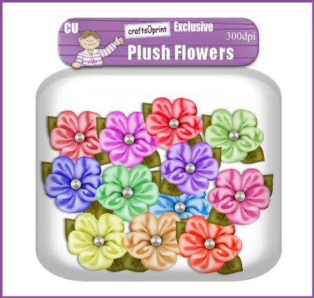 Stunning Plush Flowers