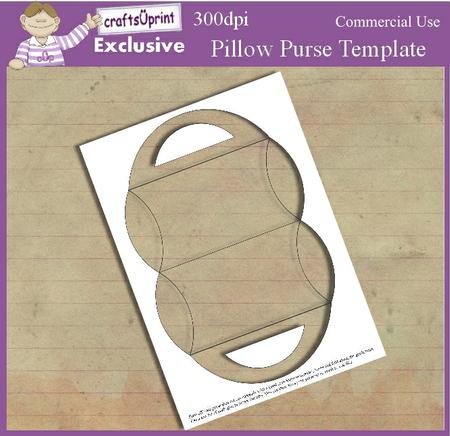 Pillow Purse Template