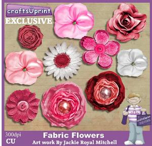 Fabric Flowers