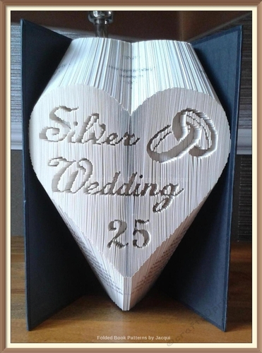 Silver Wedding Heart