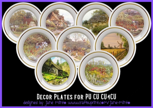 DECOR PLATES
