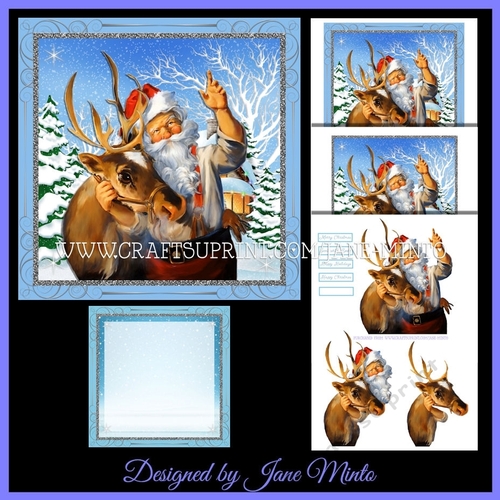 SANTA & REINDEER