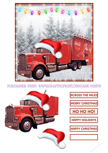 HOLIDAYS ARE COMING 6X6