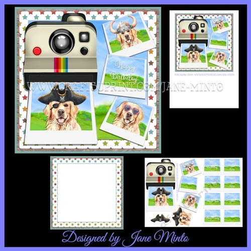 SNAP HAPPY GOLDEN RETRIEVER