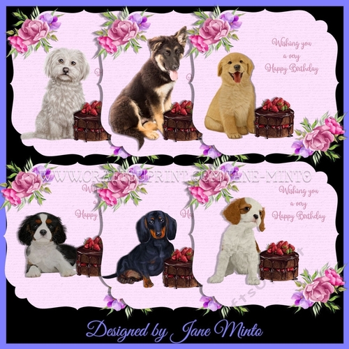BIRTHDAY DOG TOPPERS