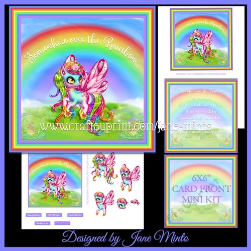 OVER THE RAINBOW 6x6