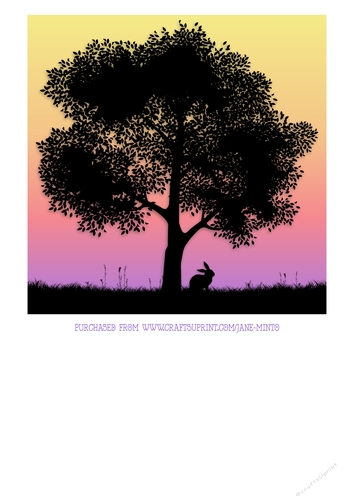 SILHOUETTE BUNNY