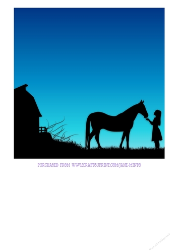 SILHOUETTE HORSE 1