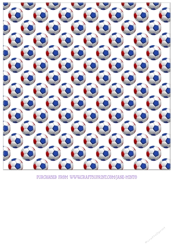 FOOTBALLS RED & BLUE 2