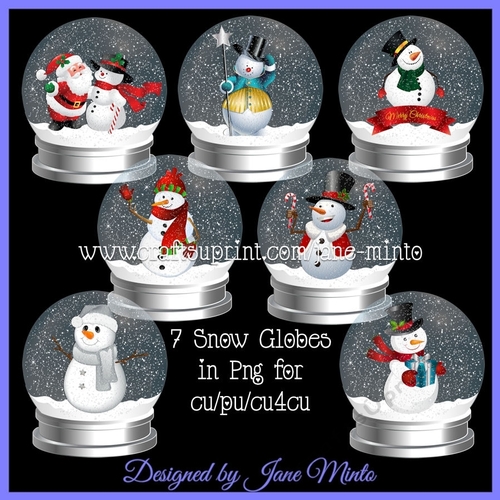 SNOW GLOBES SET 2