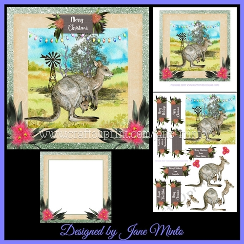 KANGAROOS AT CHRISTMAS