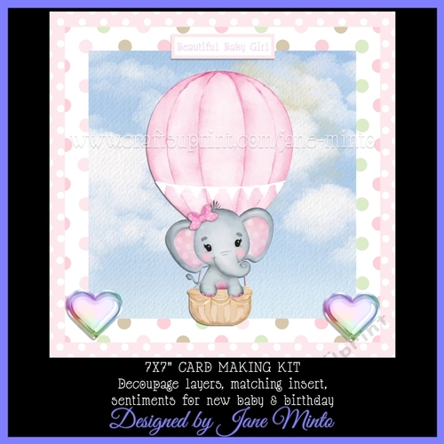 HOT AIR BALLOON PINK