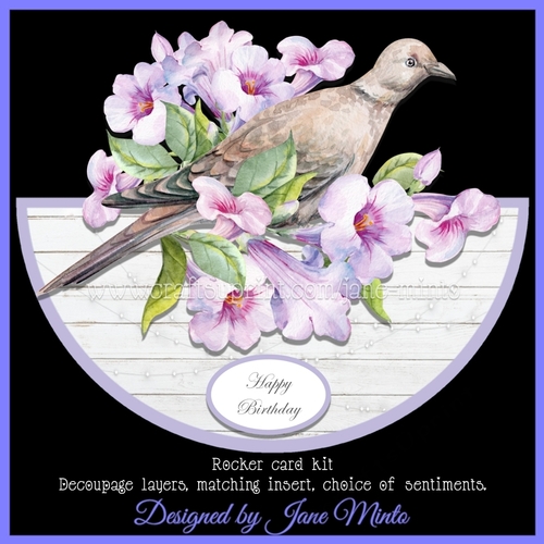 DOVE ROCKER CARD