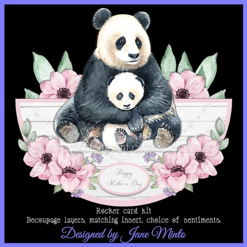 PANDAS ROCKER CARD