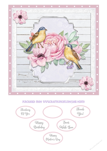 LITTLE BIRDS QUICK CARD