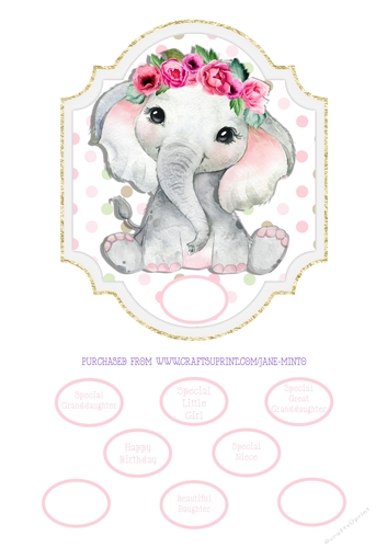 ELEPHANT QUICK CARD 1