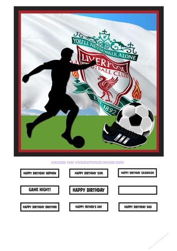 LIVERPOOL FC QUICK CARD