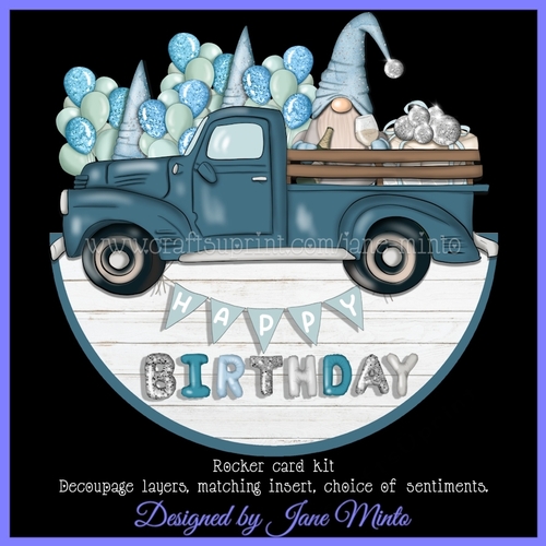 GNOME TRUCK ROCKER CARD