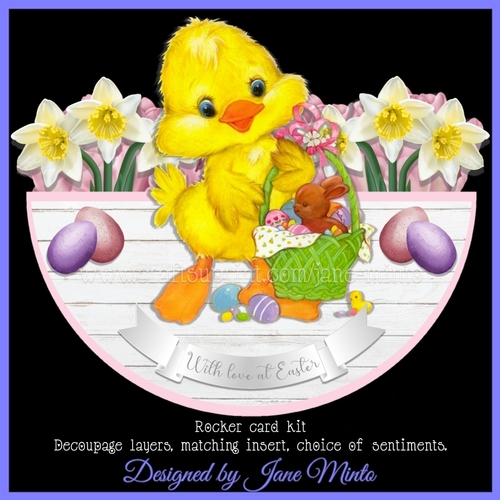 LITTLE DUCKY rocker card