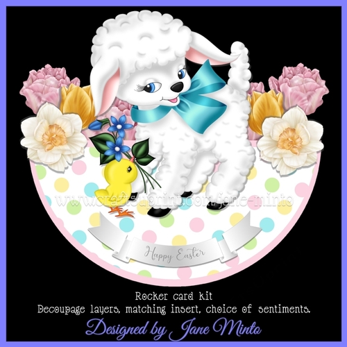 LITTLE LAMB rocker card