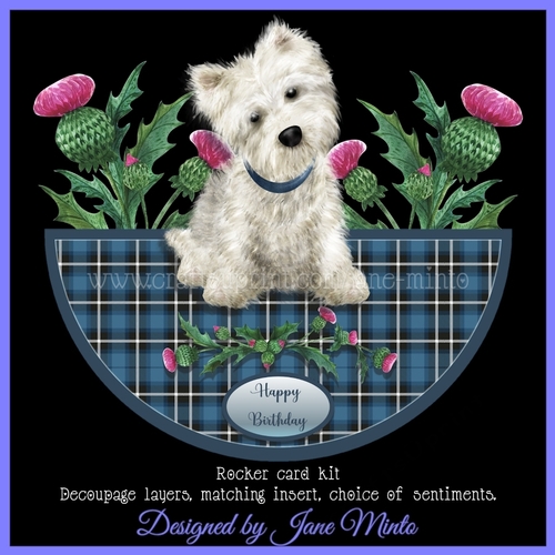 SCOTTIE rocker card