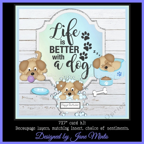 BETTER WITH A DOG mini kit