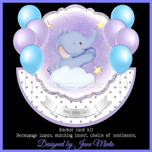WISH UPON A STAR rocker card