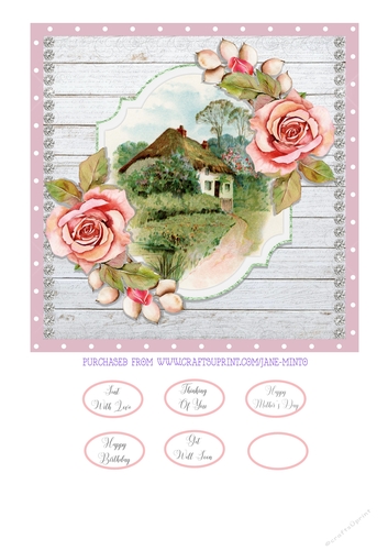 COUNTRY HOUSE quick card