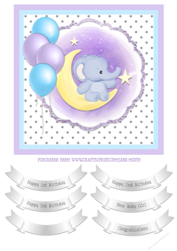 BABY ELLIE quick card