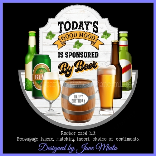 BEER ROCKER CARD