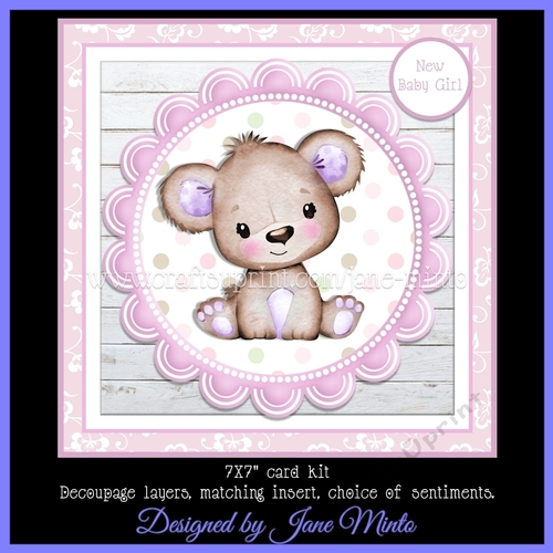 TEDDY GIRL mini kit