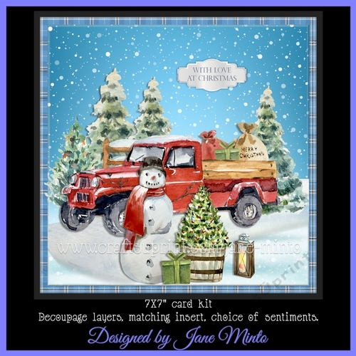 CHRISTMAS TRUCK MINI KIT